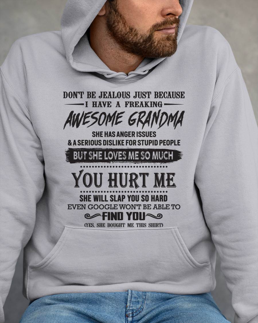 Don't Be Jealous - Gift For Grandson And Granddaughter From Grandma - DONN00 (SKU07-153-00)