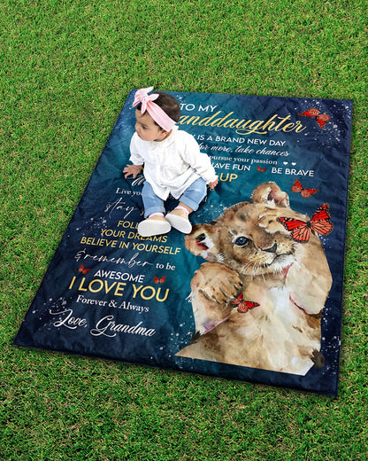 BLANKET FOR GRANDDAUGHTER FROM GRANDMA FULL