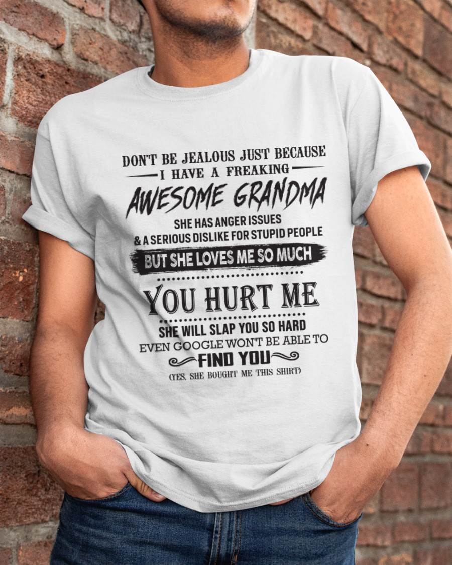 Don't Be Jealous - Gift For Grandson And Granddaughter From Grandma - DONN00 (SKU07-153-00)
