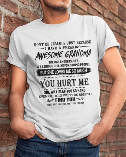 Don't Be Jealous - Gift For Grandson And Granddaughter From Grandma - DONN00 (SKU07-153-00)