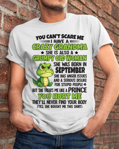 You Can’t Scare Me - Gift For Grandson And Granddaughter From Grandma - DOAN09 (SKU09-85-09)