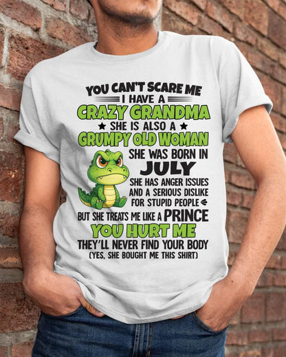 You Can’t Scare Me - Gift For Grandson And Granddaughter From Grandma - DOAN07 (SKU09-85-07)