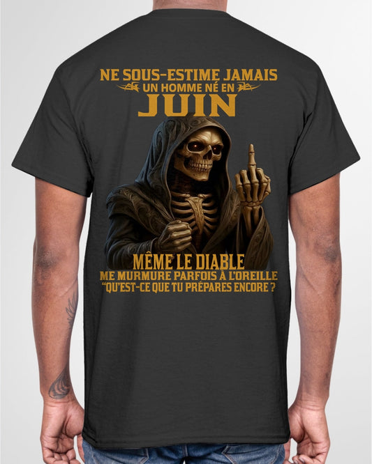 NE SOUS-ESTIME JAMAIS UN HOMME NÉ EN JUIN Fr06 DONN06 male (SKU12-305-06)