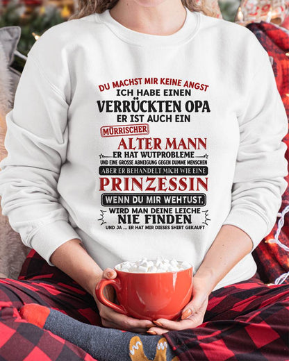 DU MACHST MIR KEINE ANGST - GESCHENK FÜR MEINE ENKELTOCHTER VON OPA - DONN00 (SKU2606-239-00)