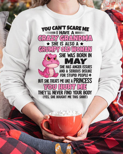 You Can’t Scare Me - Gift For Grandson And Granddaughter From Grandma - DONN05 (SKU09-130-05)