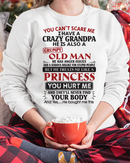 I Have A Crazy Grandpa - Gift For Granddaughter From Grandpa - DOAN00 (SKU09-143-00)