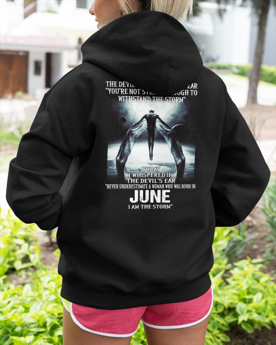 June - The Devil Whispered In My Ear - T-Shirt For Woman - DONN06 (SKU-CHAUU-06)