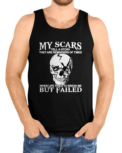 MY SCARS - T SHIRT FOR MAN - DONN00 (SKU2608-412-00)