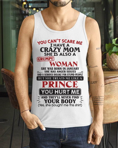 January - You Can’t Scare Me - Gift For Son From Mom - DONN01 (SKU11-89-01)