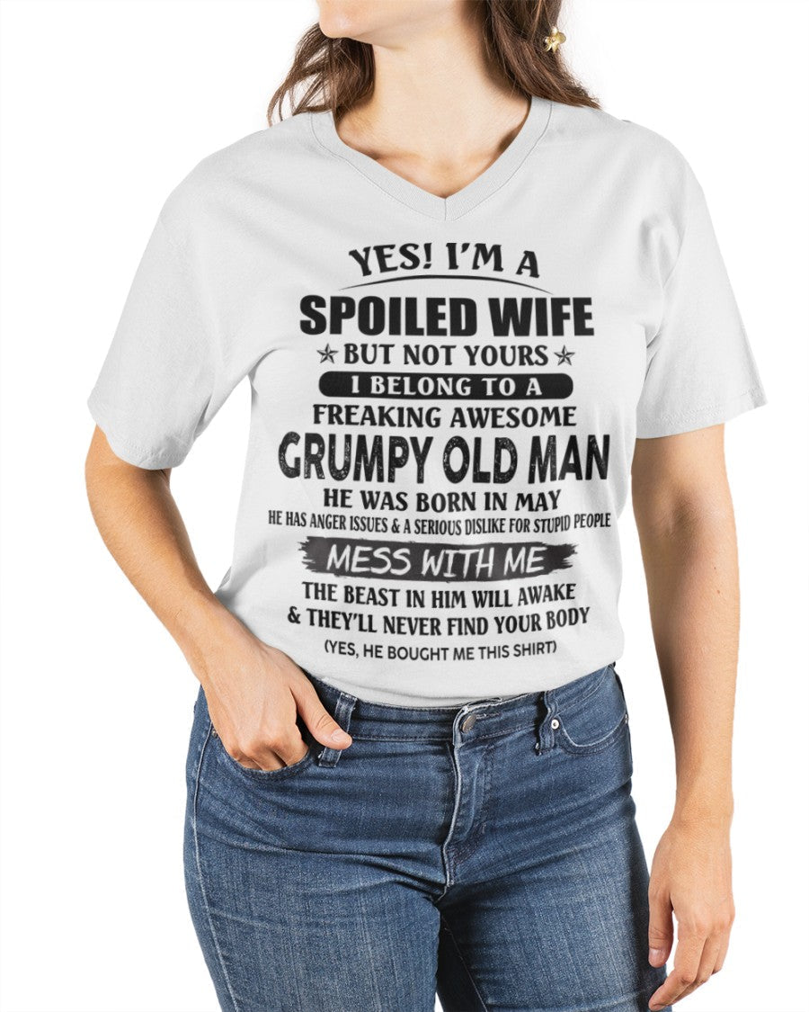 Grumpy Old Man May – Perfect gift for your wife From Husband – Ebil05 (SKU08-63-05)