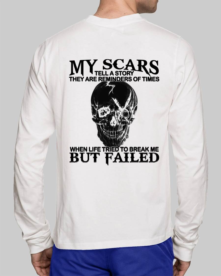 My Scars Tell A Story – T Shirt For Man – DONN00 (SKU2604-34-00)