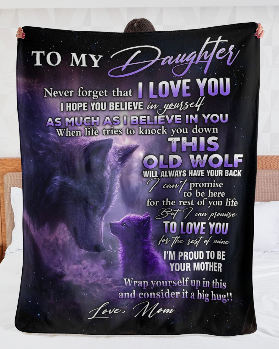 BLANKET FOR DAUGHTER FROM MOM FULL (SKUB12-89)