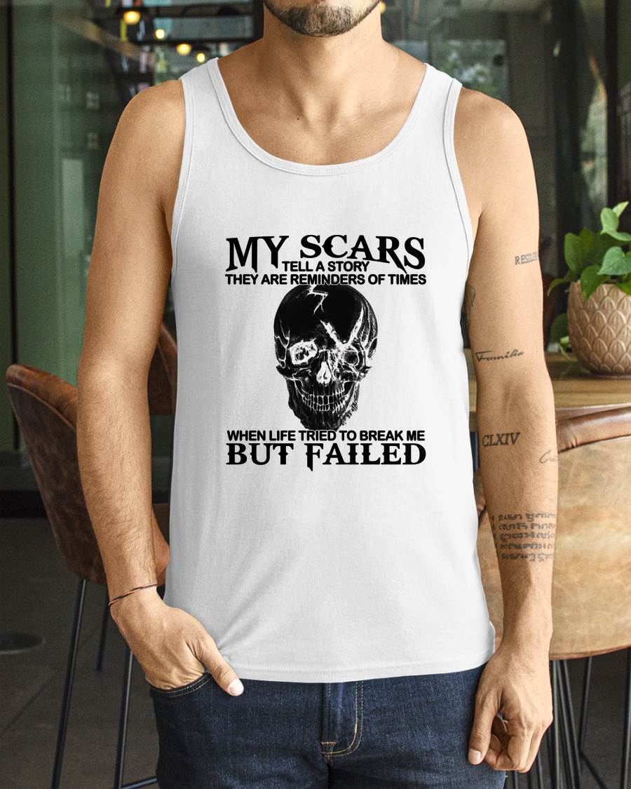 MY SCARS – T-SHIRT FOR MAN – DONN00 (SKU2608-413-00)