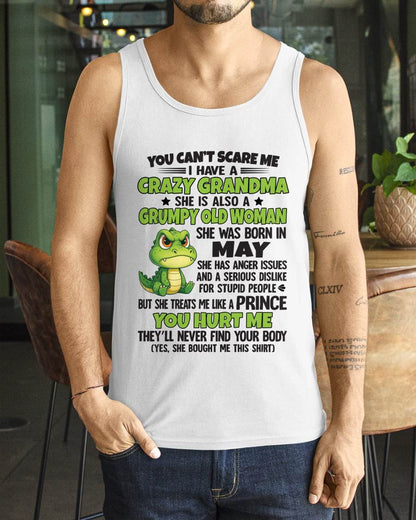 May - You Can’t Scare Me - Gift For Grandson From Grandma - DOAN05 (SKU09-85-05)