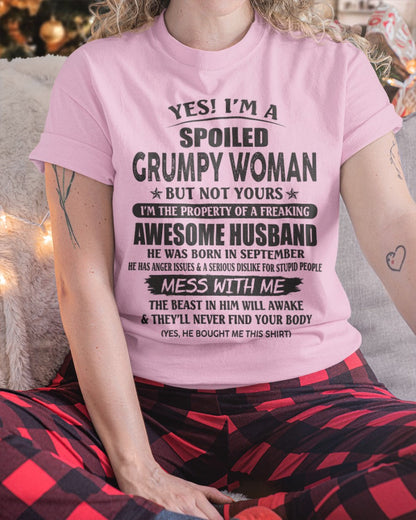 Perfect gift for wife from awesome husband september  – ccdi09 (SKU10-21-09)
