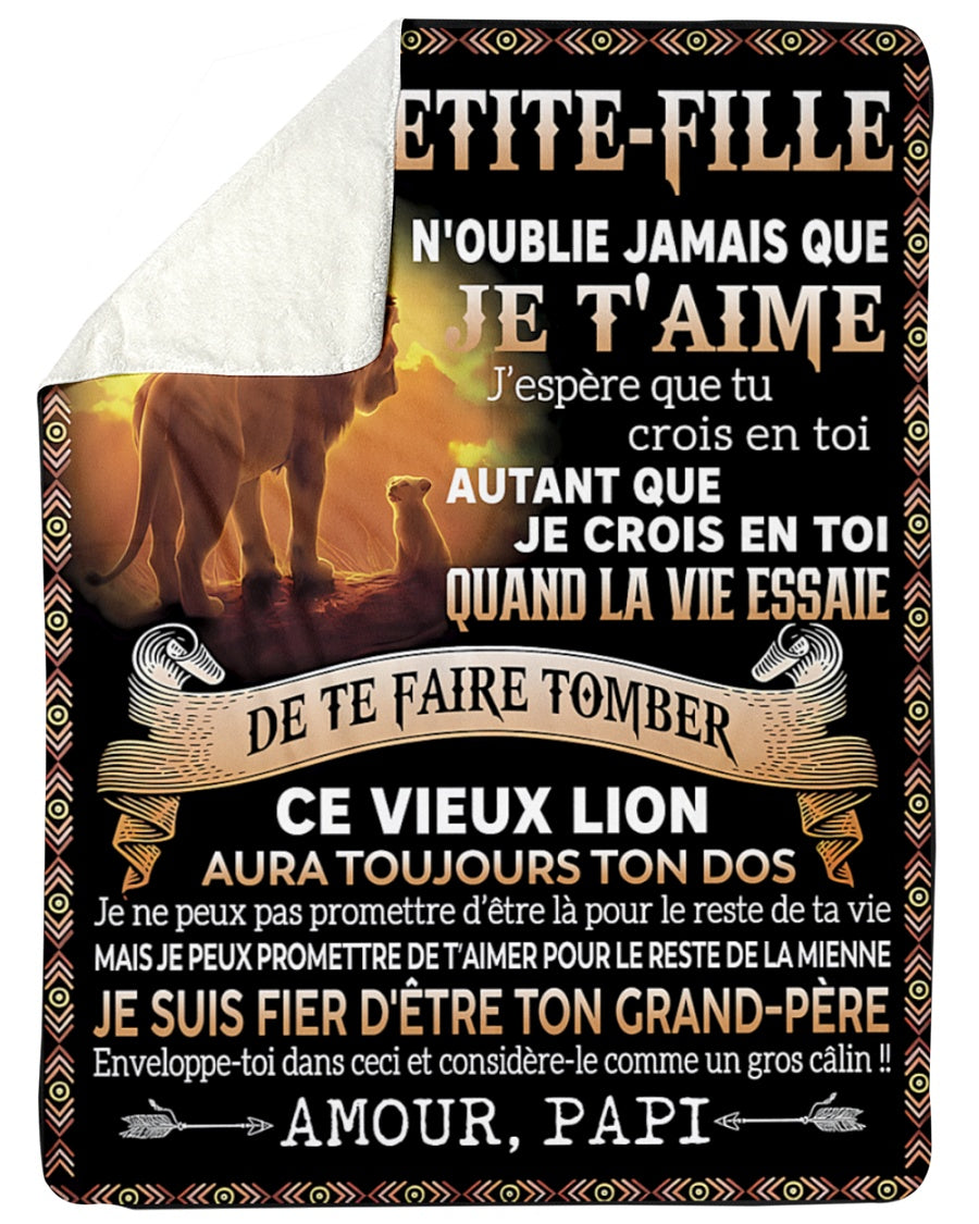Cadeau Spécial Pour Ta Petite-Fille – Couverture - De Papi FULL (SKUB12-10)