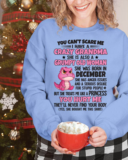 You Can’t Scare Me - Gift For Grandson And Granddaughter From Grandma - DOAN12 (SKU09-130-12)