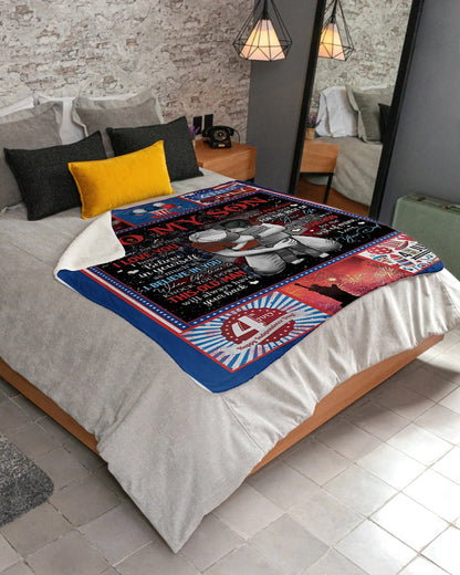 Special blanket for Son - From Dad blanket