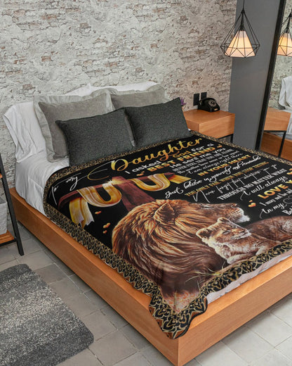 Special Gift For Your Daughter Blanket - From Dad