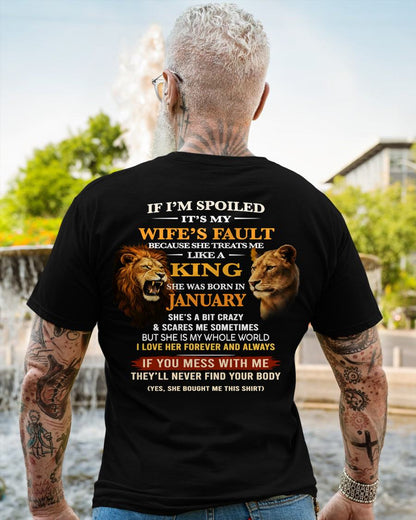 JANUARY - SPOILED HUSBAND - GIFT FROM WIFE - EBIL01 (SKU26T-01-60-01)