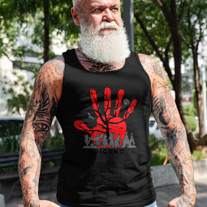 Native American T-Shirts, Vintage Native American Unisex T-Shirt/Hoodie/Sweatshirt HLT00 - Native American Indigenous Red Hand Indian Blood Themed T-Shirt (11)