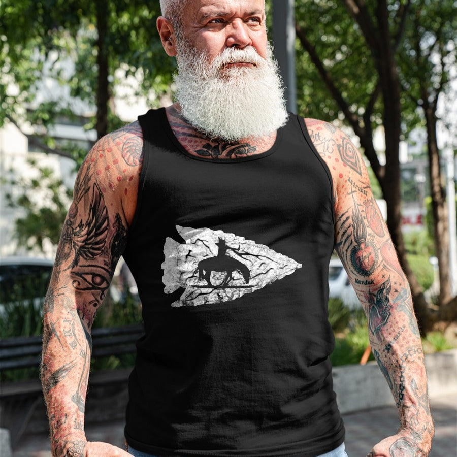 Native American T-Shirts, Vintage Native American Unisex T-Shirt/Hoodie/Sweatshirt HLT00 - American Flag - Arrowhead Hunting Native American Relic Hunter Arrowhead T-Shirt