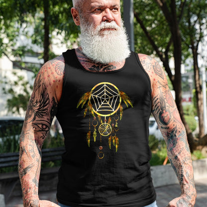 Native American T-Shirts, Vintage Native American Unisex T-Shirt/Hoodie/Sweatshirt HLT00 - Dream Catcher Autum Native American Indian Southwest Art T-Shirt