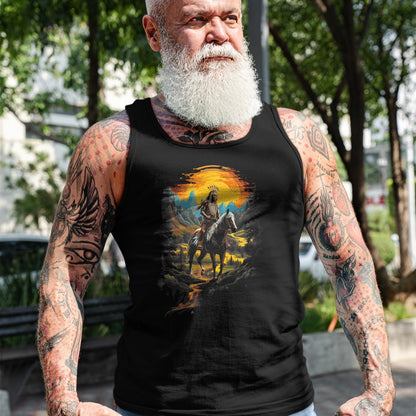 Native American T-Shirts, Vintage Native American Unisex T-Shirt/Hoodie/Sweatshirt HLT00 - Native American Heritage Chief T-Shirt (4)