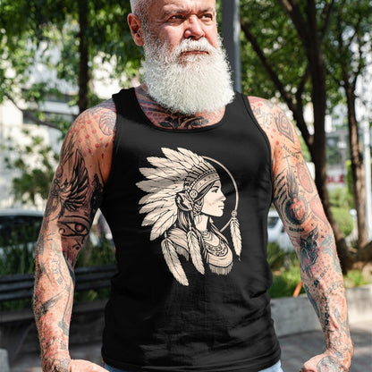 Native American T-Shirts, Vintage Native American Unisex T-Shirt/Hoodie/Sweatshirt HLT00 - Native American Woman Indian Day Pride Indigenous Cherokee T-Shirt