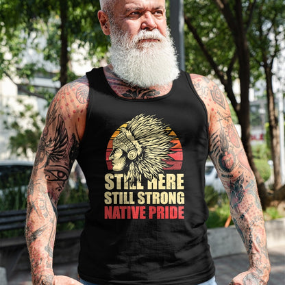 Native American T-Shirts, Vintage Native American Unisex T-Shirt/Hoodie/Sweatshirt HLT00 - Strong Resilient Indigenous Native Americans T-Shirt