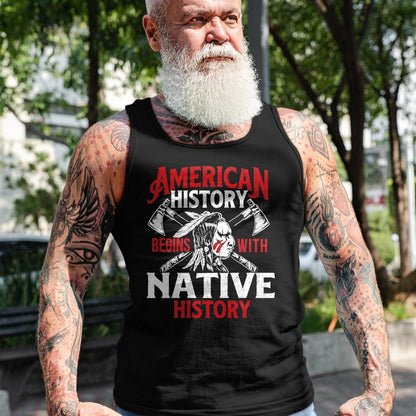 Native American T-Shirts, Vintage Native American Unisex T-Shirt/Hoodie/Sweatshirt HLT00 - Native History - Indigenous Indian Native American Blood T-Shirt (1)