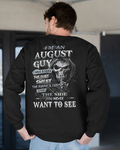 AUGUST - I HAVE 3 SIDES - T-SHIRT FOR MAN - DONN08 (SKU07-60-08)