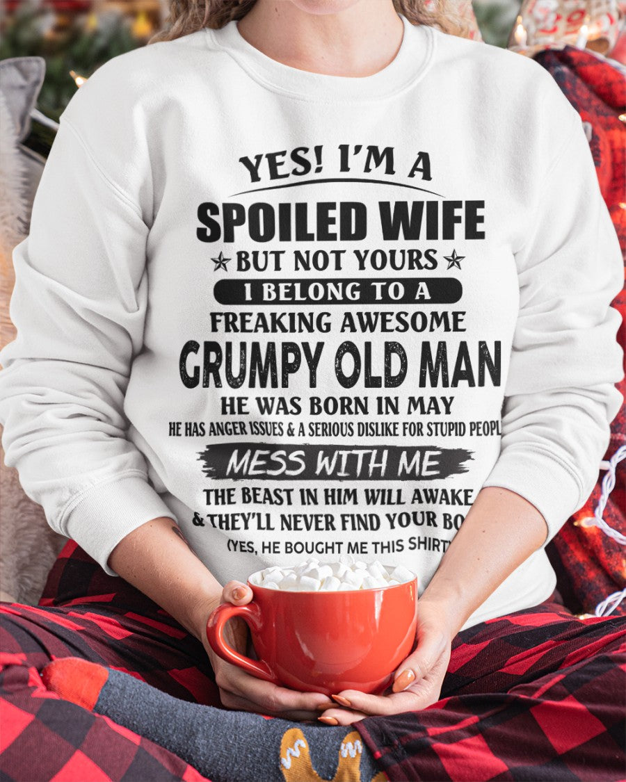Grumpy Old Man May – Perfect gift for your wife – ccdi05 (SKU08-63-05)