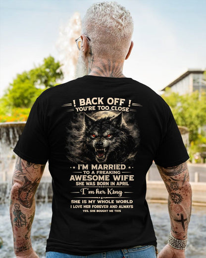 APRIL - BACK OFF! YOU'RE TOO CLOSE - GIFT FROM WIFE - EBIL04 (SKU26T-01-25-04)