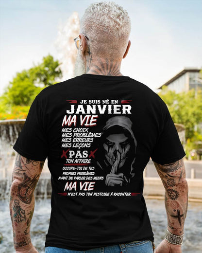 MA VIE – T-shirt pour homme – DOAN01 (SKU12-269-01)