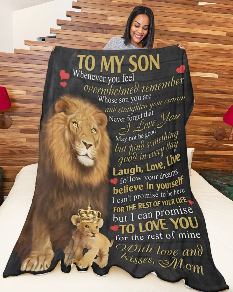 Special Gift For Your Son Blanket - From Mom (SKUB11-74)