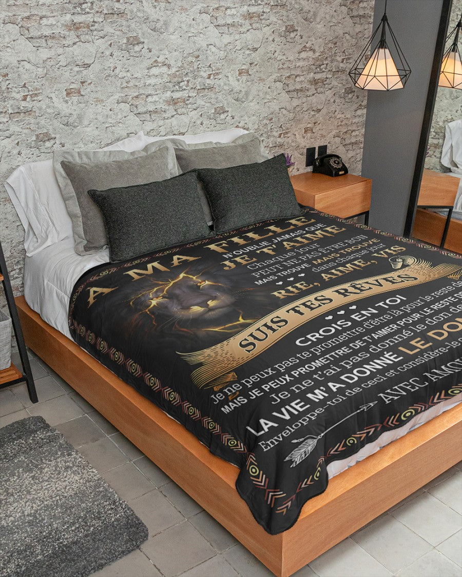 Cadeau Spécial Pour Ta Fille Couverture - De Papa (SKUB09-91)