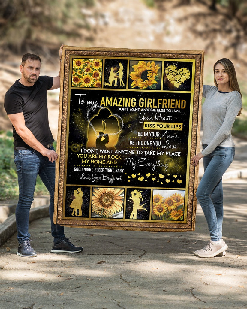 Special Gift For Your Girlfriend Blanket - From Boyfriend (SKUNOEL-54)