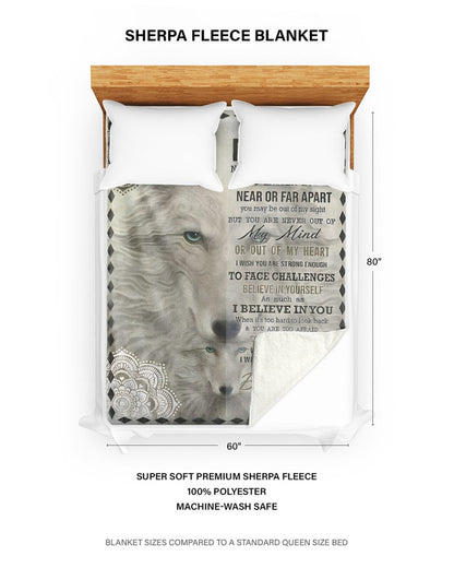 Special Gift For Your Daughter Blanket - From Mom (SKUB11-132)