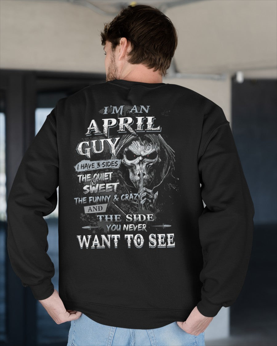 APRIL - I HAVE 3 SIDES - T-SHIRT FOR MAN - DONN04 (SKU07-60-04)