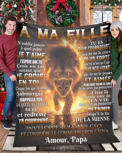 Cadeau Spécial Pour Ta Fille Couverture - De Papa (SKUB09-63)