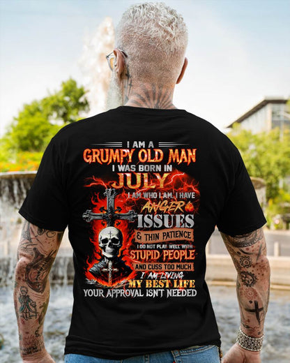 I Am A Grumpy Old Man – T-Shirt For Man – DOAN07 (SKU12-319-07)
