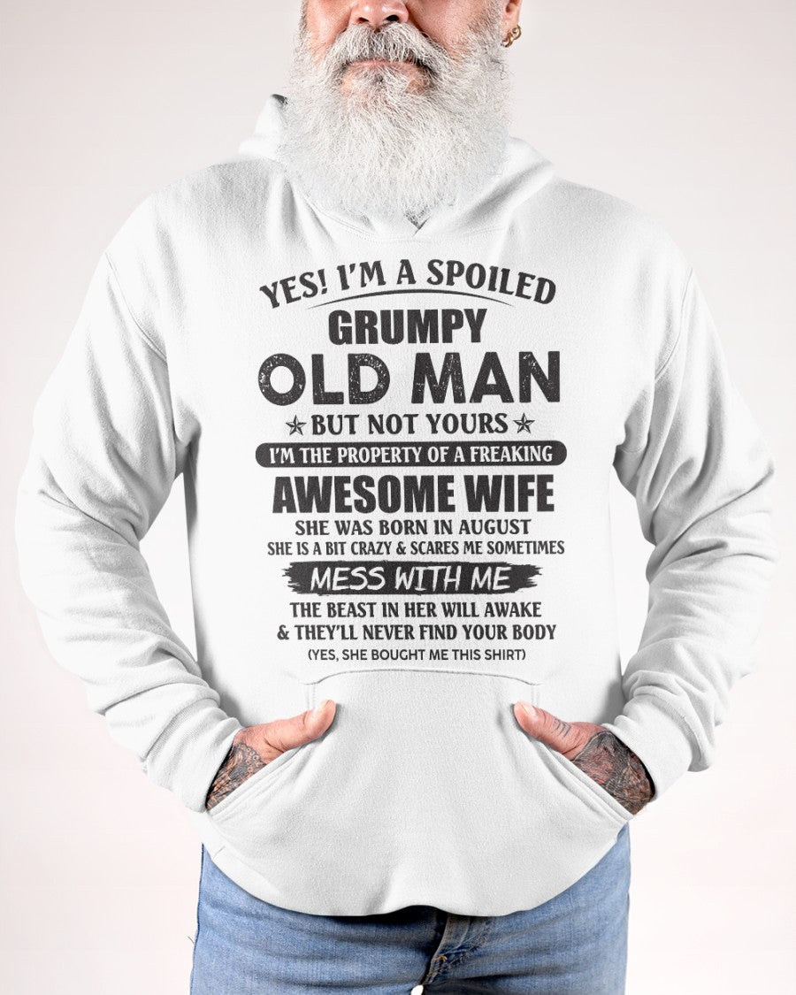 Awesome wife August - Perfect gift for your husband - ccdi08 (SKU96-68-08)