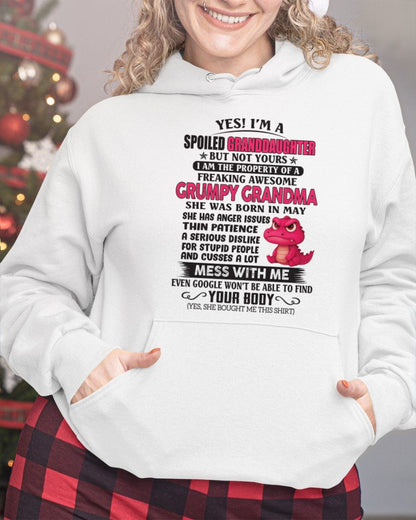 MAY - YES, I'M A SPOILED GRANDDAUGHTER - GIFT FROM GRANDMA - EBIL05 (SKU09-96-05)