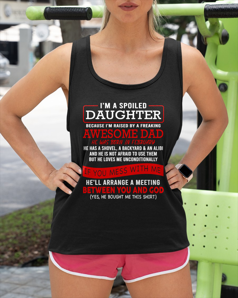 FEBRUARY - I'M A SPOILED DAUGHTER - FROM DAD TO DAUGHTER - EBIL02 (SKU26T-01-30-02)