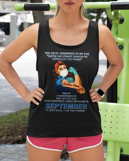 Never Underestimate A Woman Born In September – September Woman “I Am The Storm” - FMA / EBIL09 (SKU12-322-09)