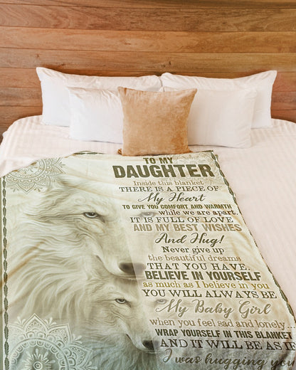 Special Gift For Your Daughter Blanket - From Dad (SKUNOEL-48)