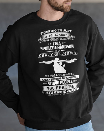 Spoiled by Grandma Shirt – From Grandma to Grandson EBIL00 (SKU-GMS2-00)