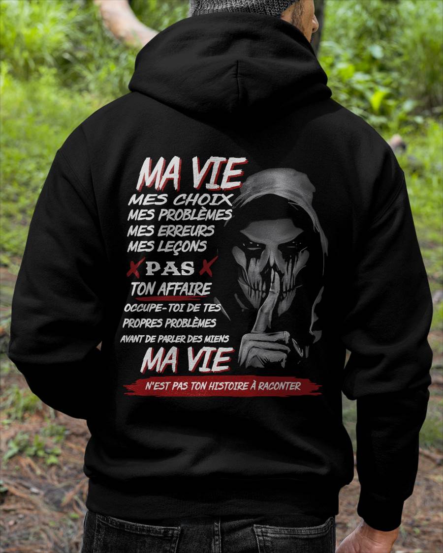 MA VIE – T-shirt pour homme – DONN00 (SKU12-247)