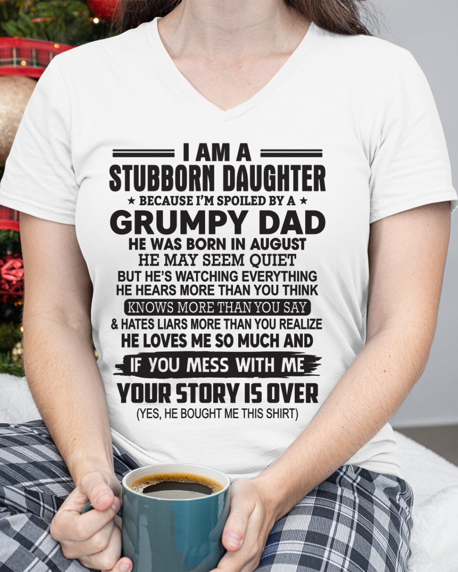 AUGUST - I'M A STUBBORN DAUGHTER - FROM DAD TO DAUGHTER - EBIL08 (SKU26T-01-52-08)